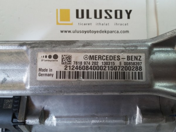 2124608400 MERCEDES E-CLASS W212 DİREKSİYON KUTUSU 