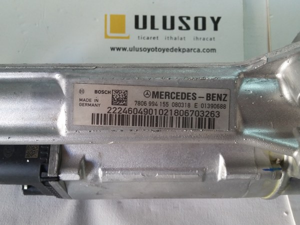 2224604901 MERCEDES S-CLASS W222 DİREKSİYON KUTUSU