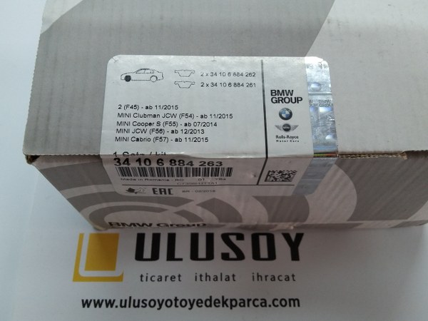 34106884263-F56 ÖN FREN BALATASI