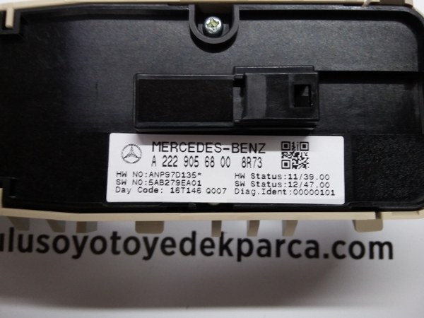 A2229056800-C CLASS CAM DÜĞMESİ